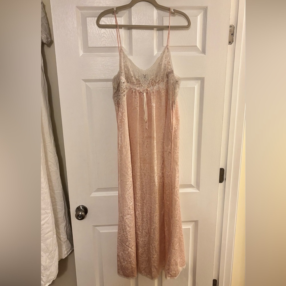 Christian Dior Blush Pink Lace Dress